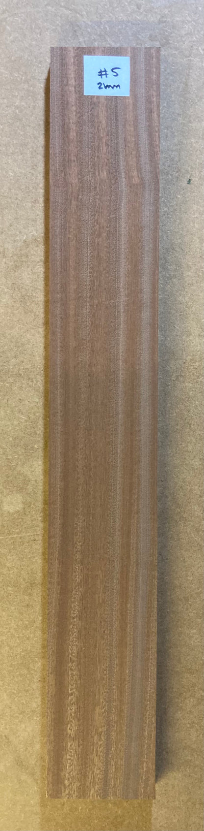 Electric Neck Blank - Sapele #5