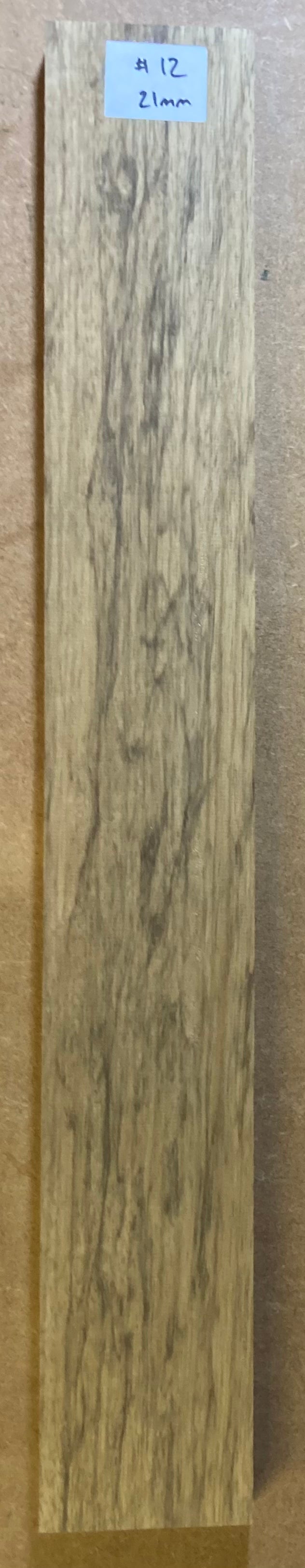 Electric Neck Blank - Korina #12