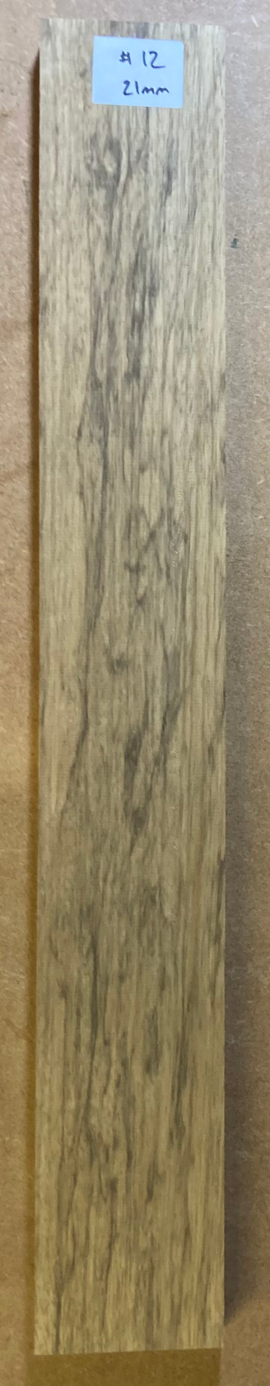 Electric Neck Blank - Korina #12