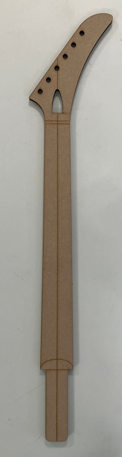 Guitar Template - Explorer Style - 58’ Set Neck