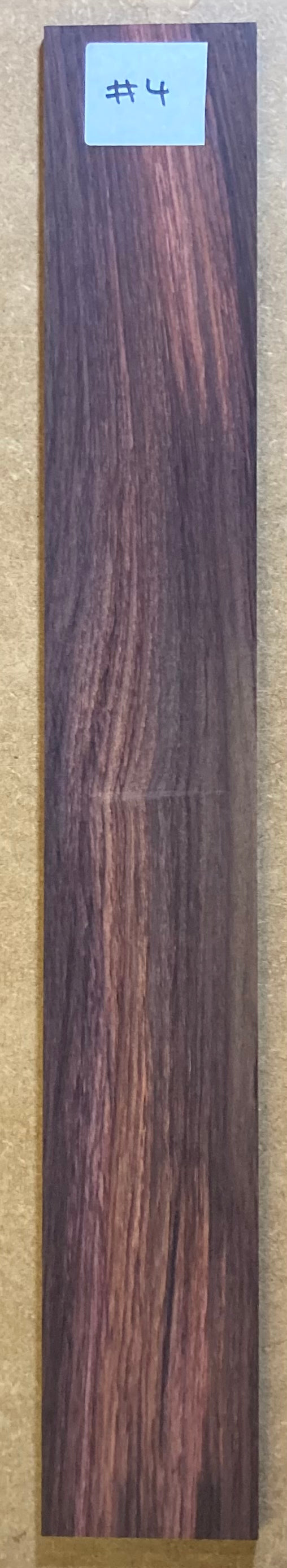 Electric Fretboard Blank - Indian Rosewood #4