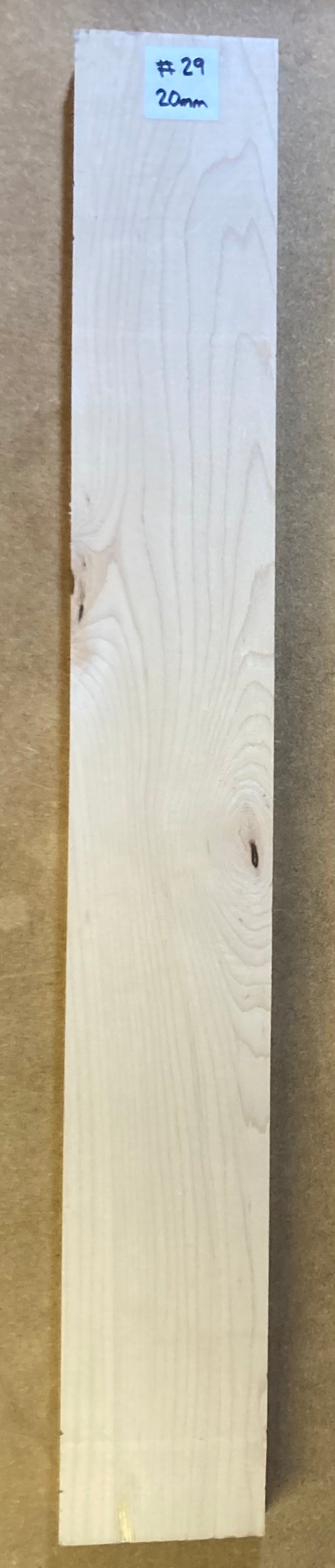 Electric Neck Blank - Maple #29
