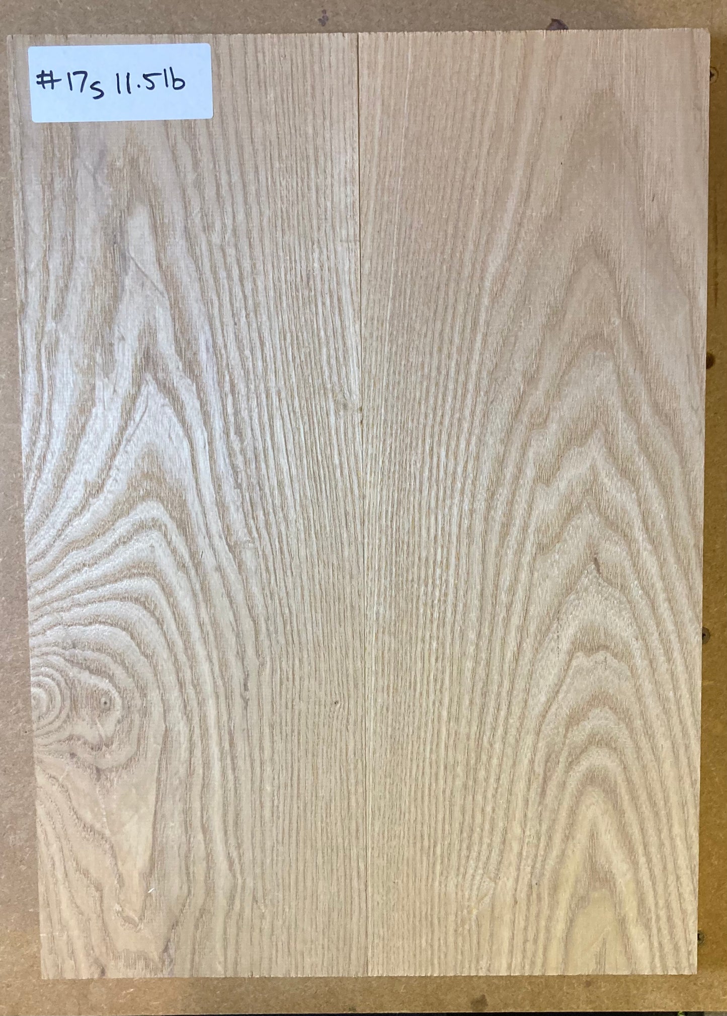 Ash Body Blank - 2 Piece #17 Second