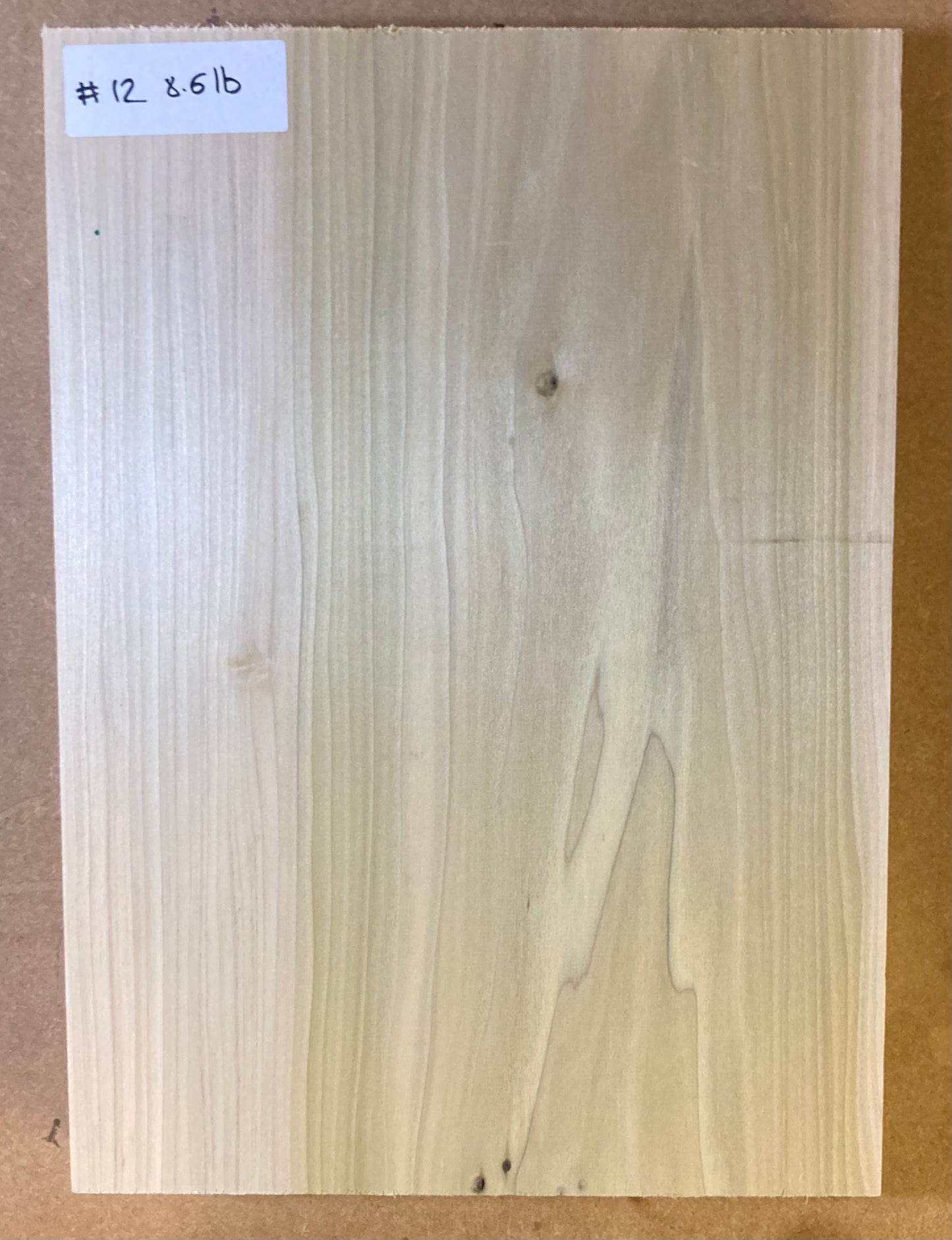 Tulip/Poplar Body Blank - 1 Piece #12