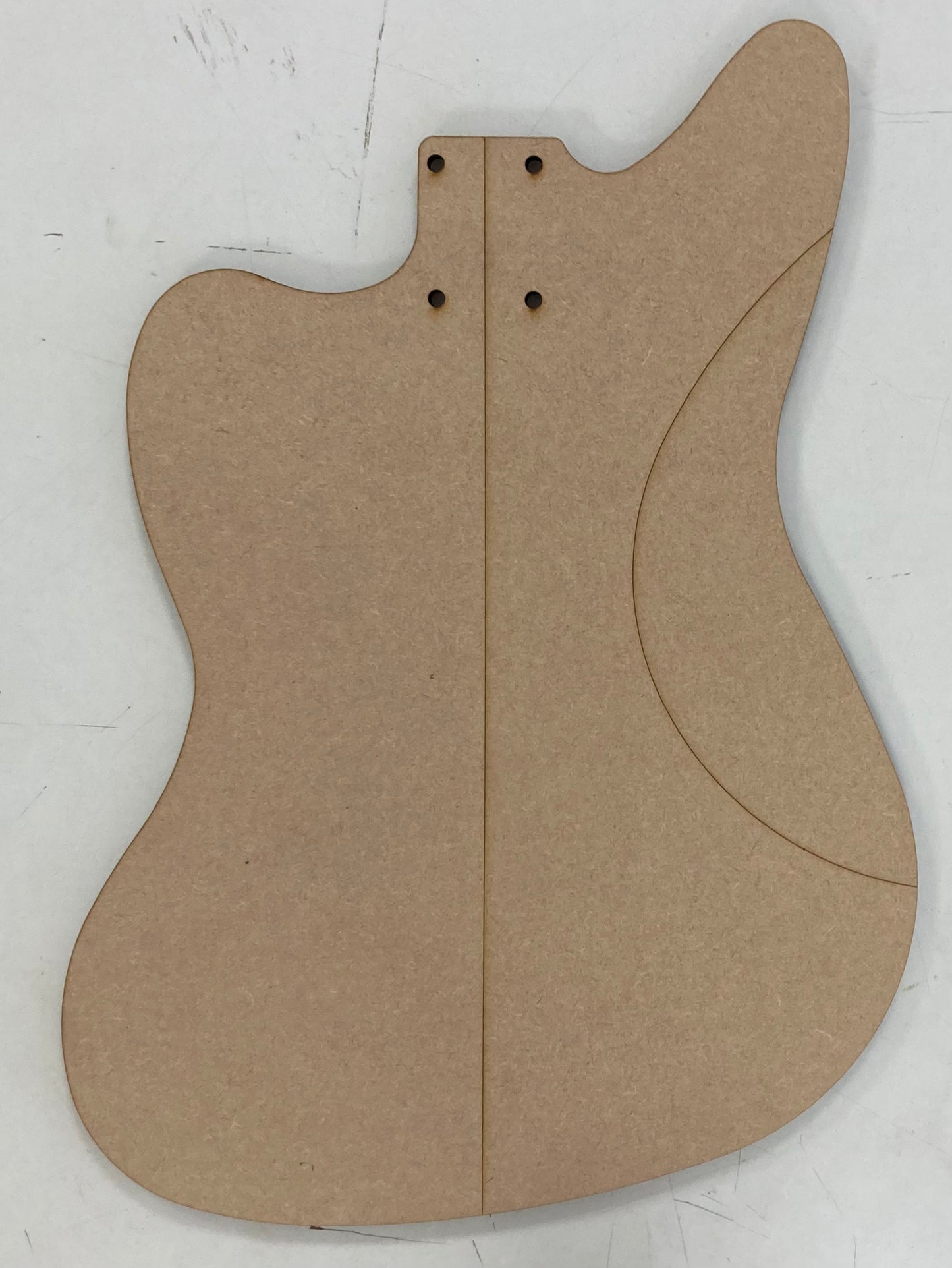 Guitar Template - Jaguar Style - Standard