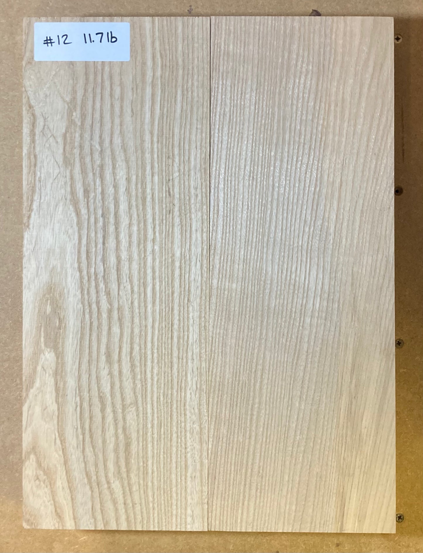 Ash Body Blank - 2 Piece #12