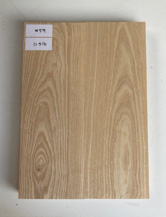 Ash Body Blank - 2 Piece #59