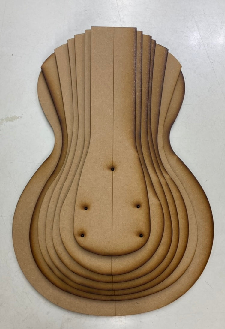 Guitar Template - LP Carve Top Set