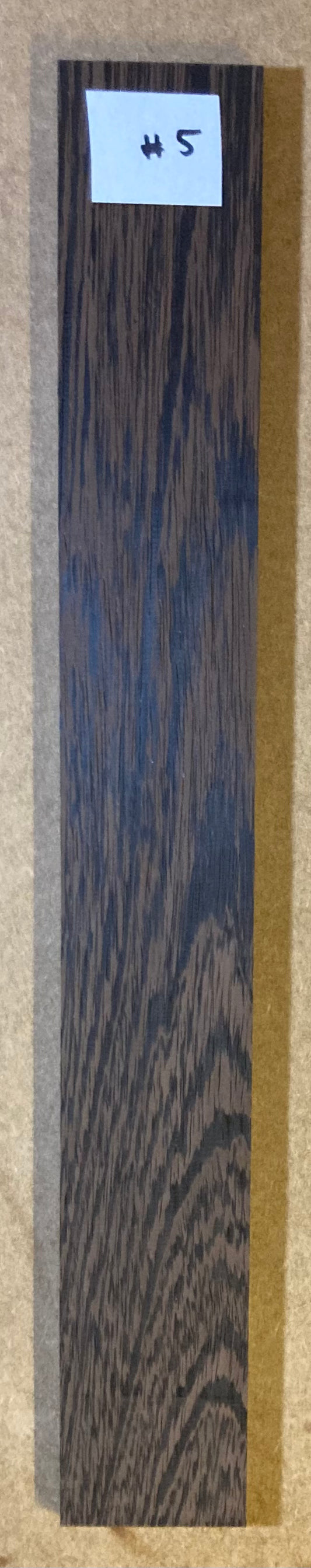 Wenge Electric Fretboard Blank #5