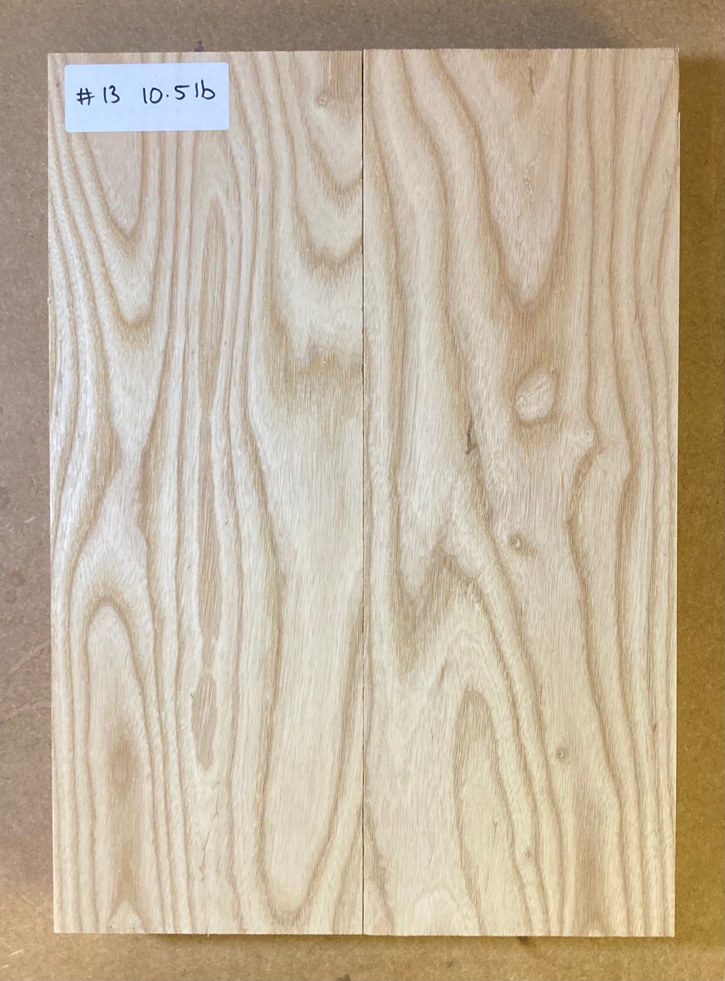 Ash Body Blank - 2 Piece #13