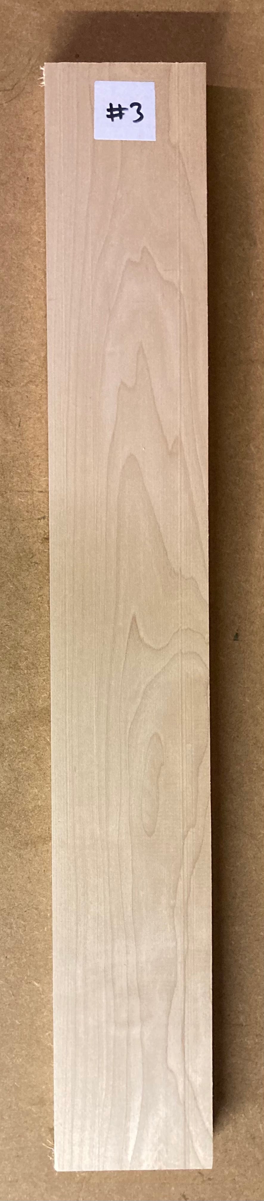 Electric Neck Blank - Maple #3
