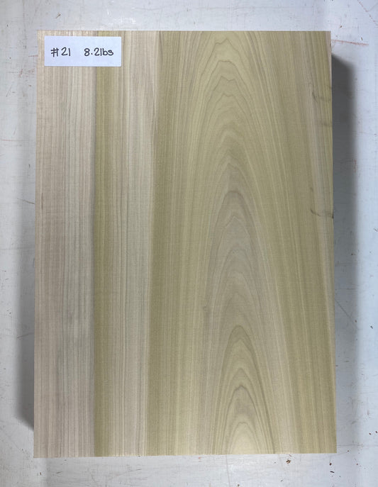 Tulip/Poplar Body Blank - 1 Piece #21