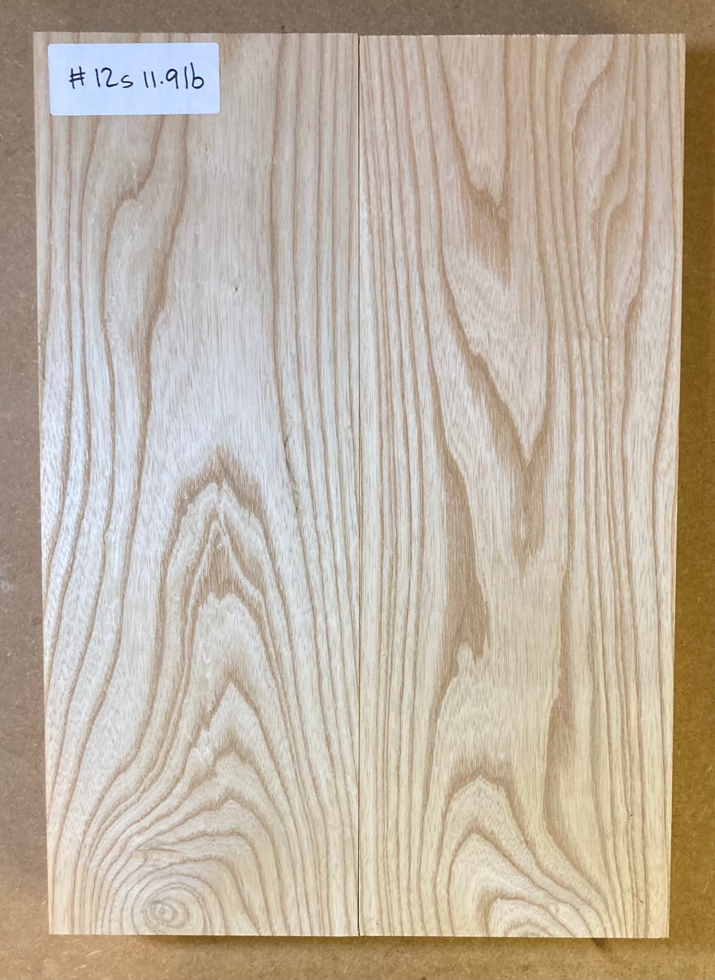 Ash Body Blank - 2 Piece #12 (second)