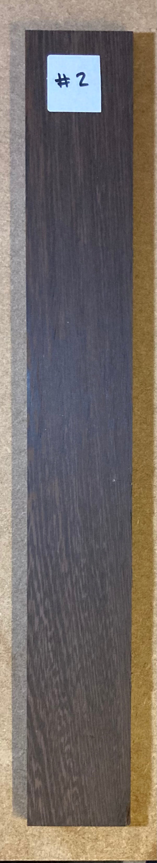 Wenge Electric Fretboard Blank #2
