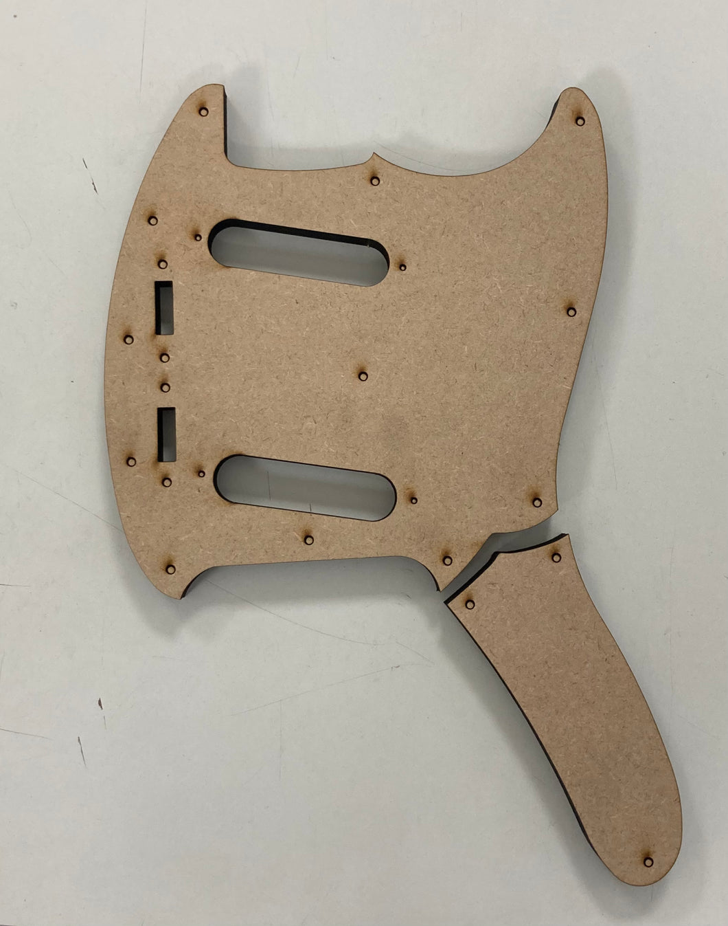 Guitar Template - Mustang Style - Standard Pickguard