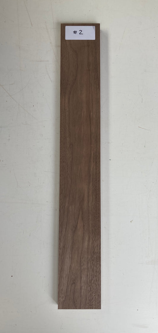 Electric Neck Blank - Walnut #2