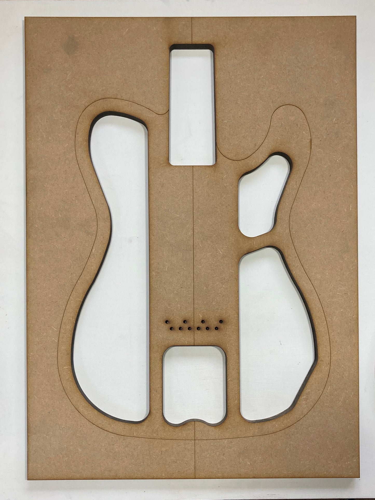Guitar Template - T Style - Thinline