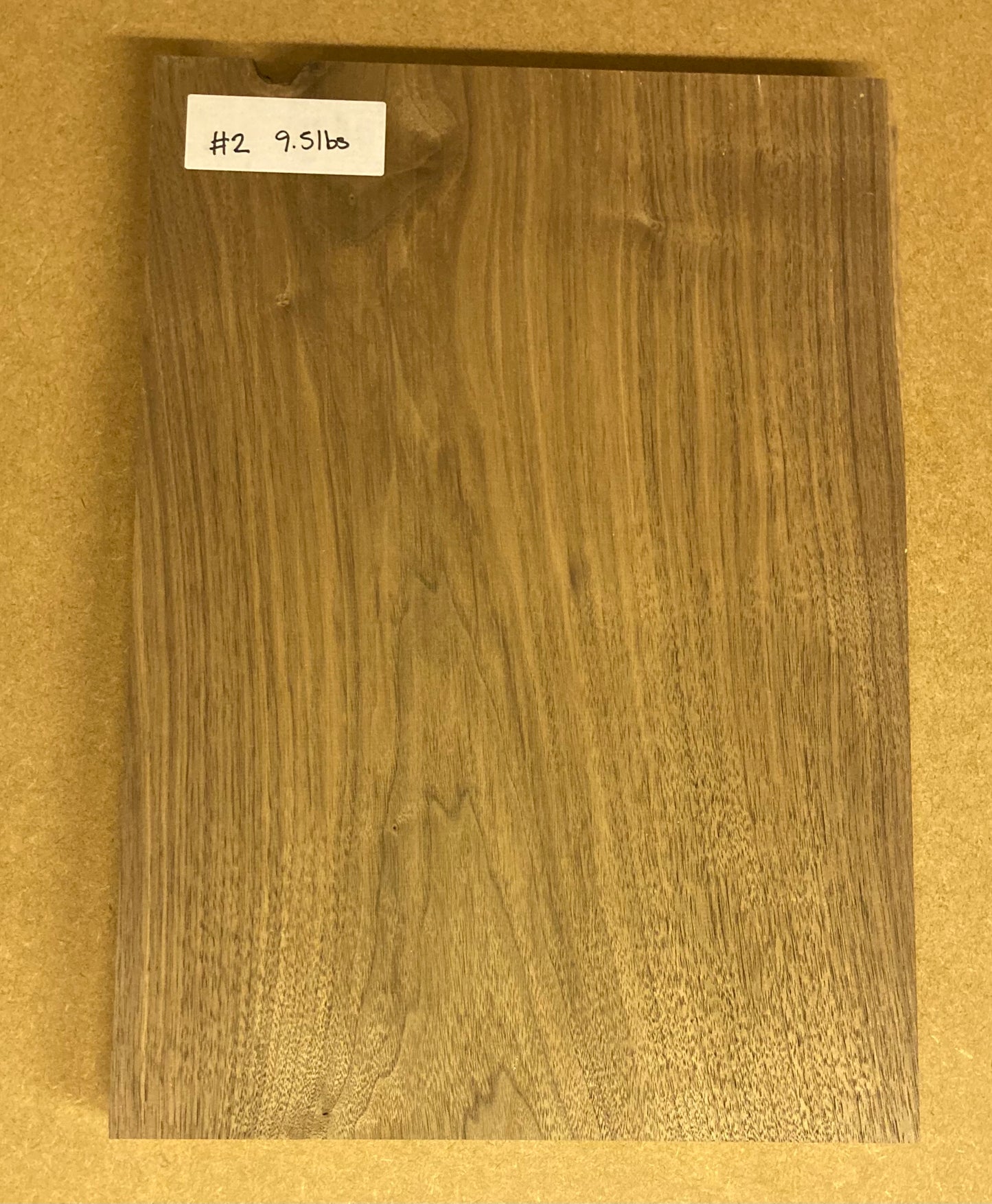 Walnut Body Blank - 1 Piece - #2