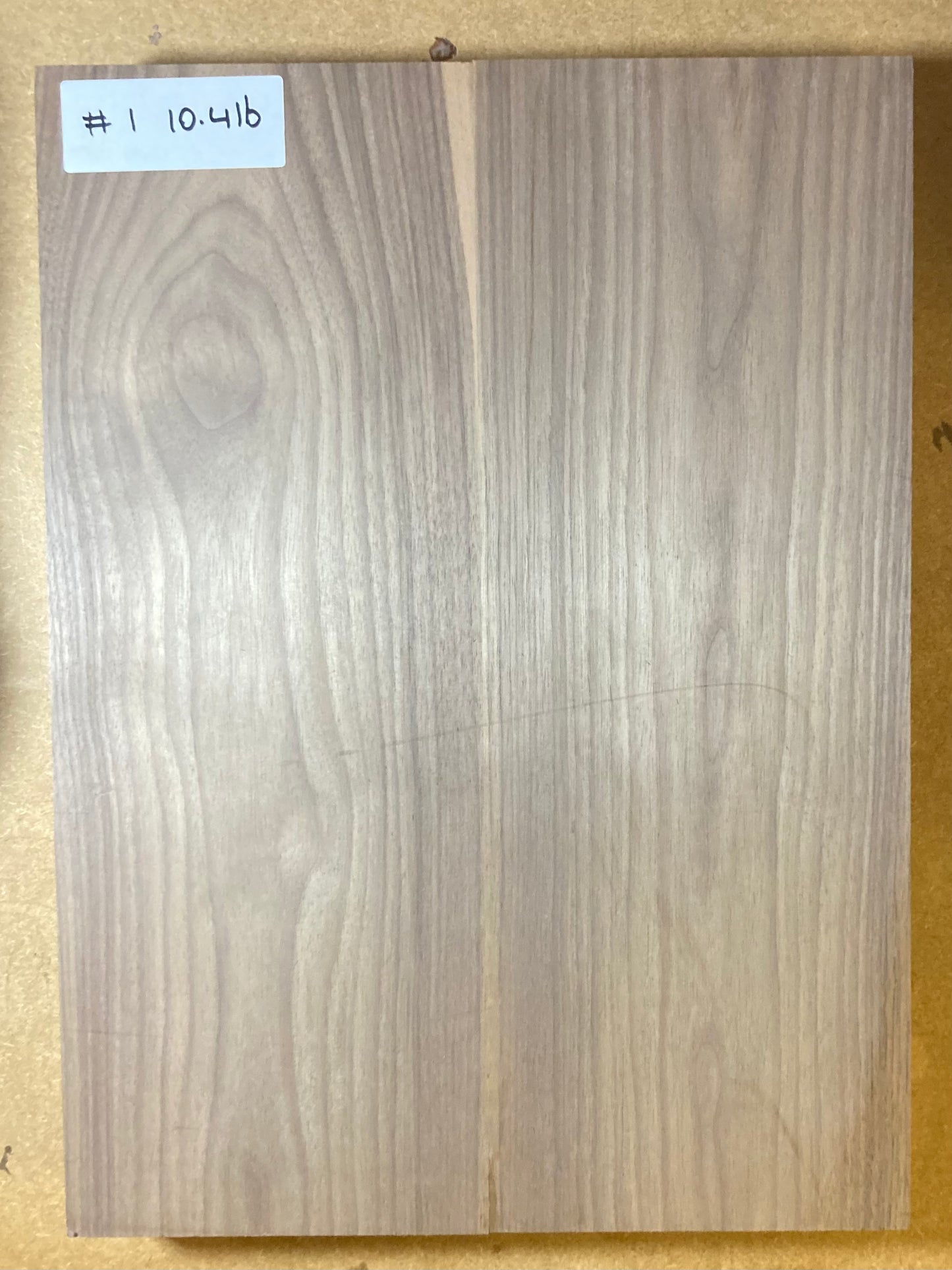 Walnut Body Blank - 2 Piece #1