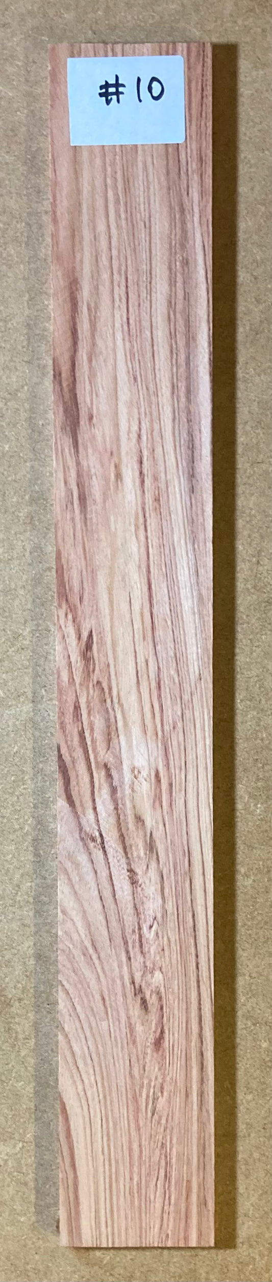 Namibian Rosewood Electric Fretboard Blank #10