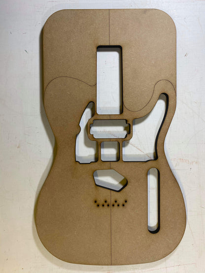 Guitar Template - T Style - Smugglers