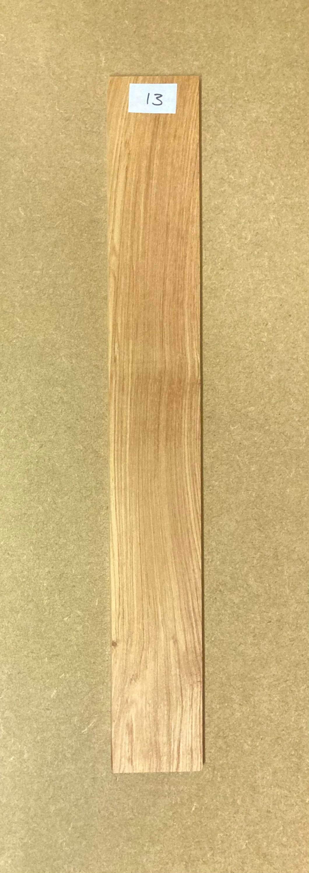 Namibian Rosewood Electric Fretboard Blank #13