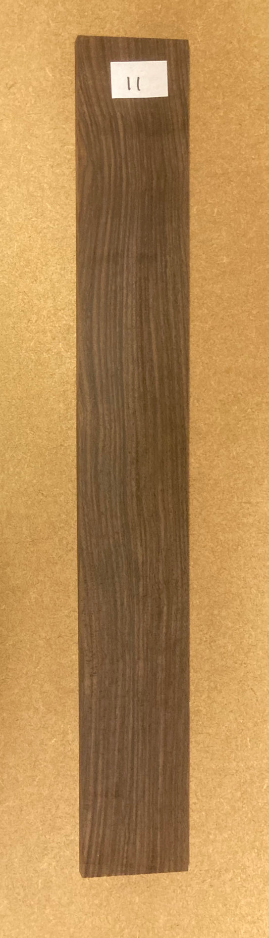 Electric Fretboard Blank - Indian Rosewood #11