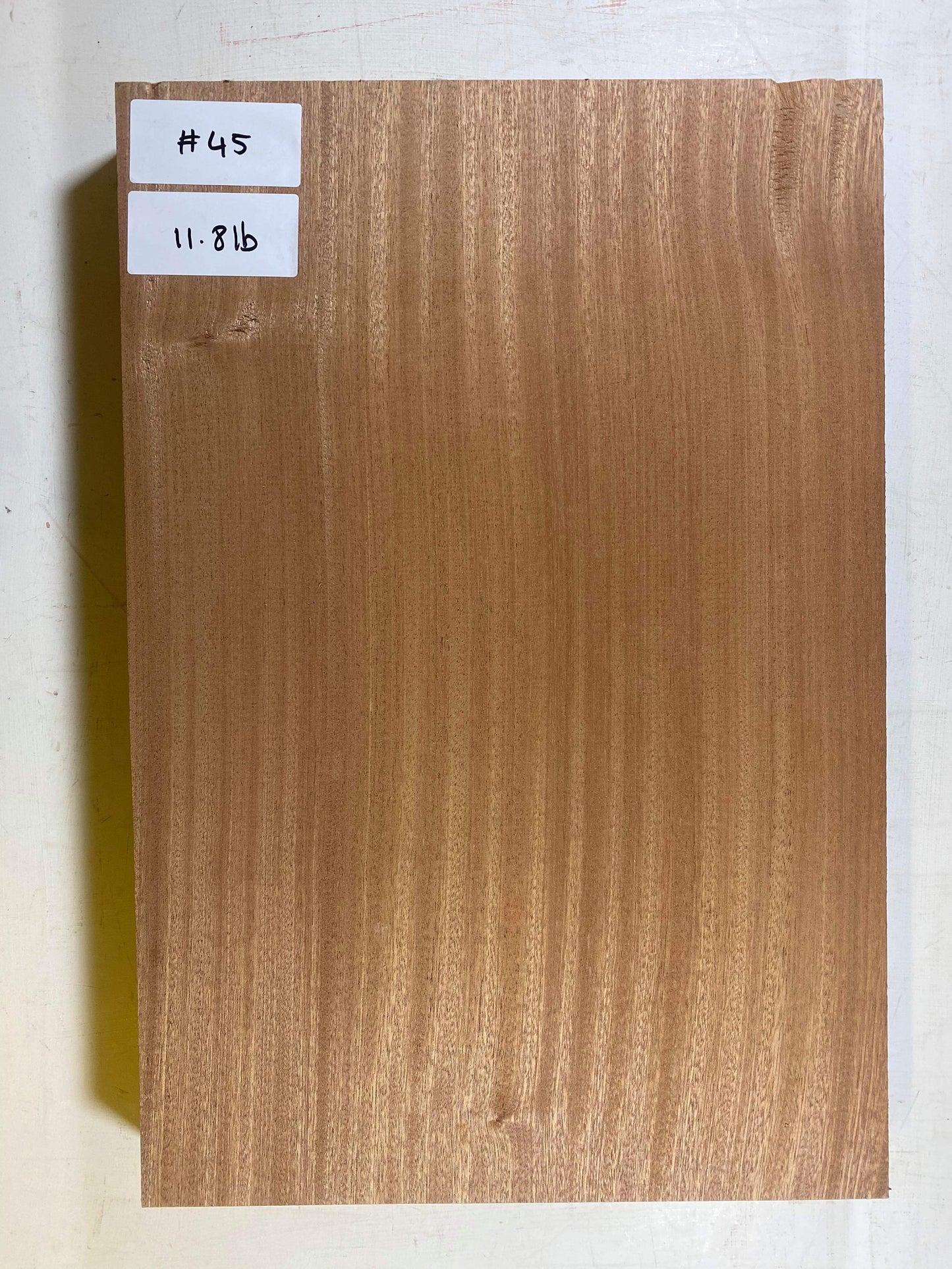 Sapele Body Blank - 1 Piece #45