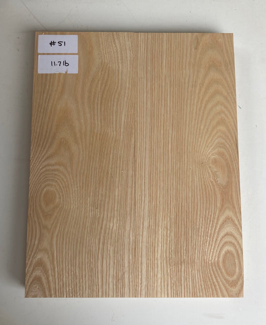 Ash Body Blank - 2 Piece #51