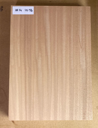 Sapele Body Blank - 1 Piece #14