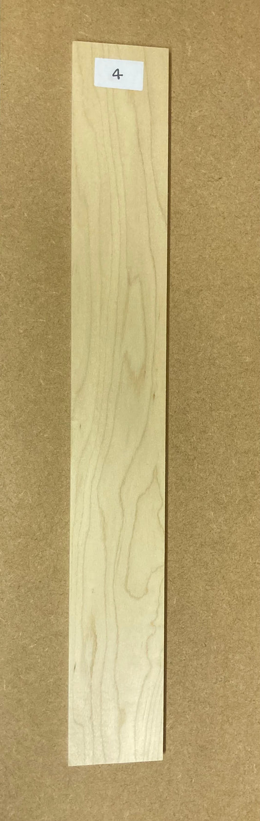 Electric Fretboard Blank - Maple #4