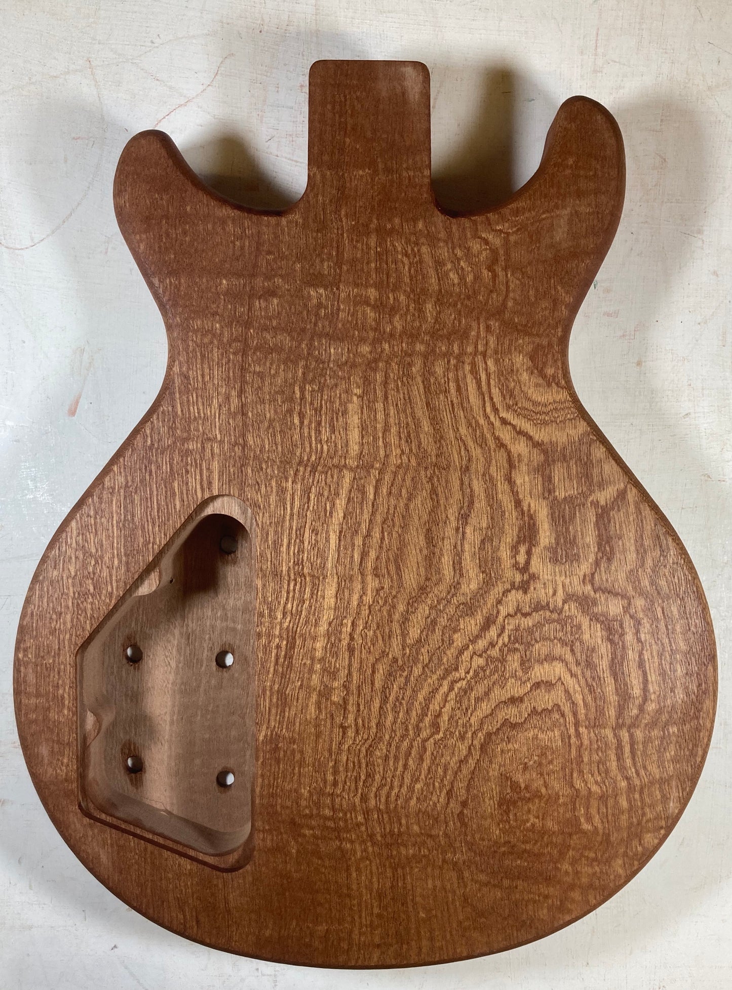Sapele LP Body - Bolt On