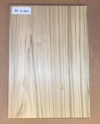 Tulip/Poplar Bass Body Blank - 1 Piece - #4