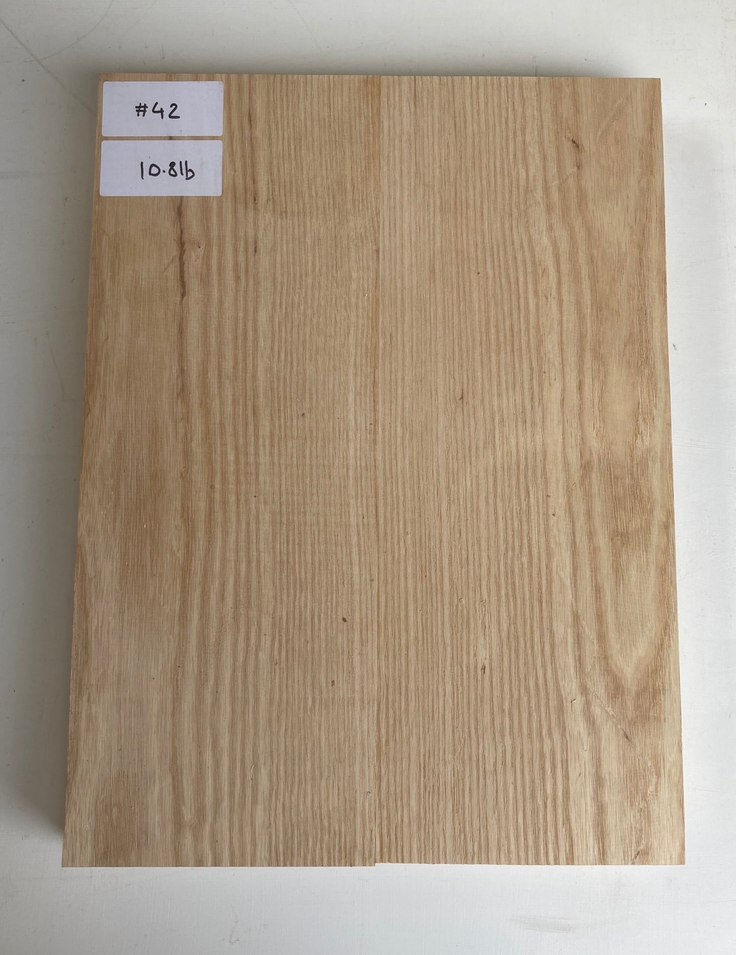 Ash Body Blank - 2 Piece #42
