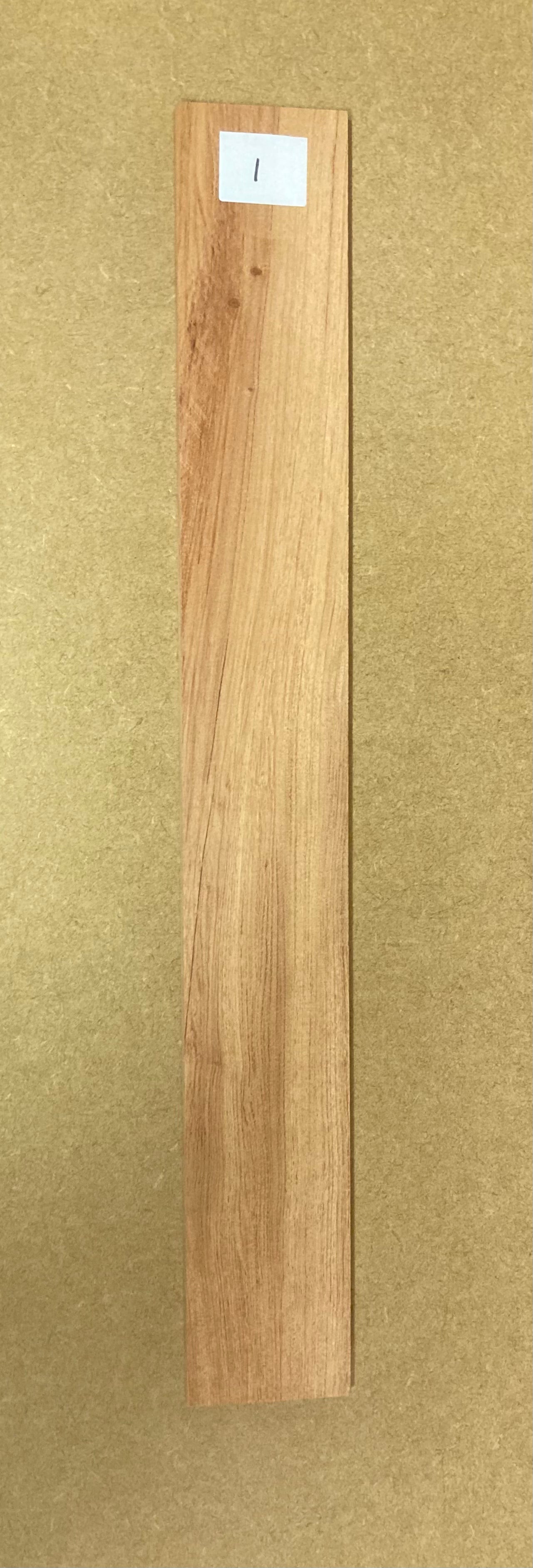 Namibian Rosewood Electric Fretboard Blank #1