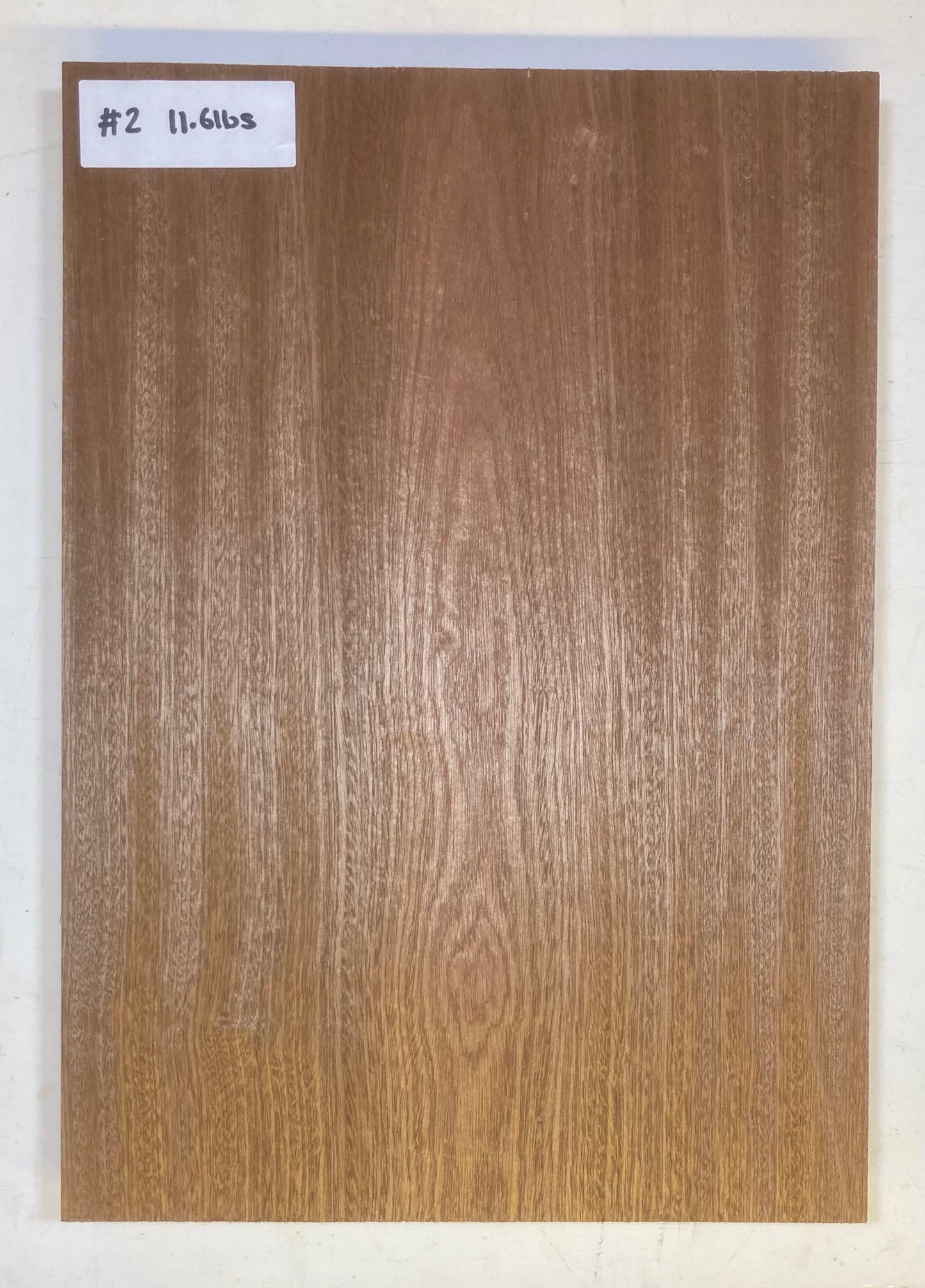 Sapele Body Blank - 1 Piece #2