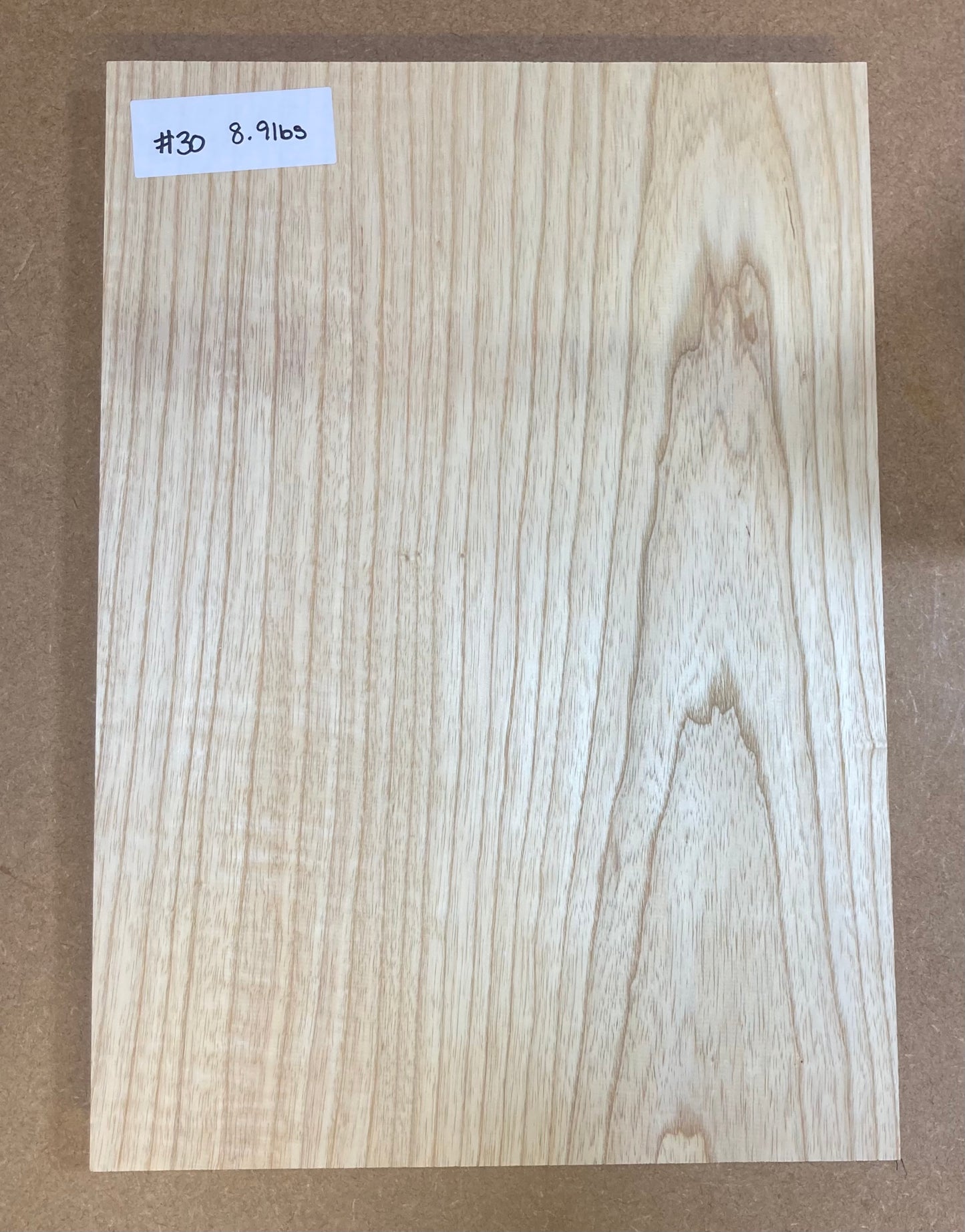 Ash Body Blank - 1 Piece - #30