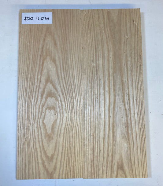 Ash Body Blank - 2 Piece #30