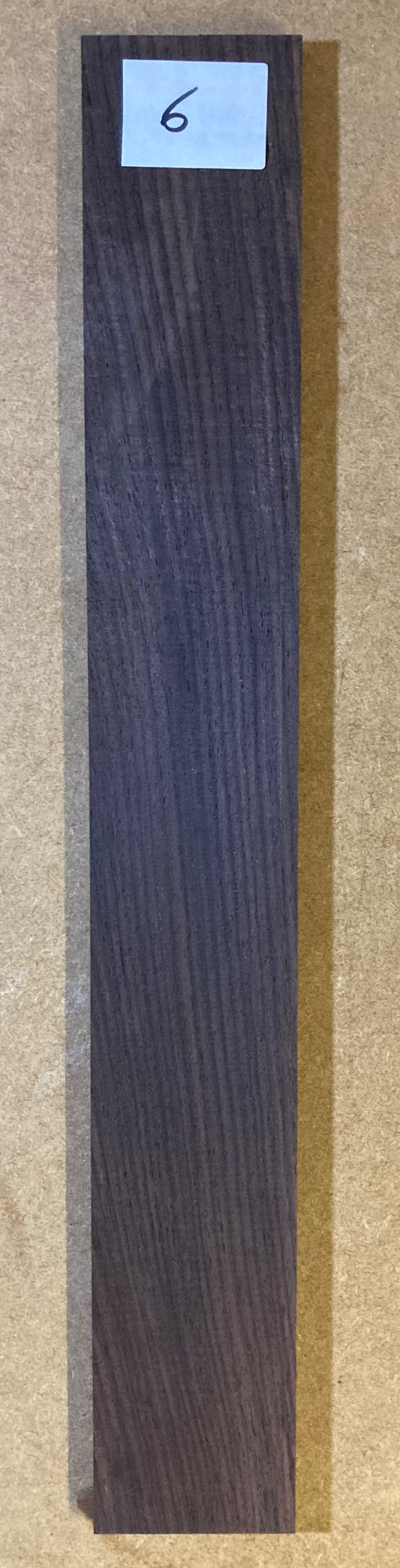 Electric Fretboard Blank - Indian Rosewood #6