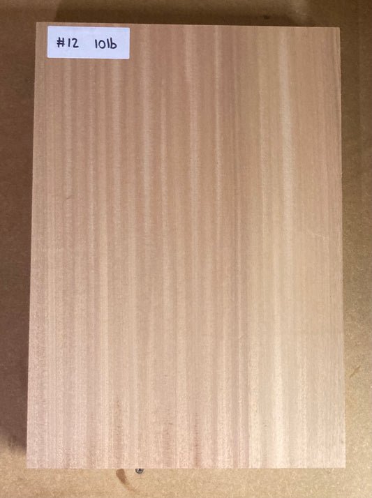 Sapele Body Blank - 1 Piece #12