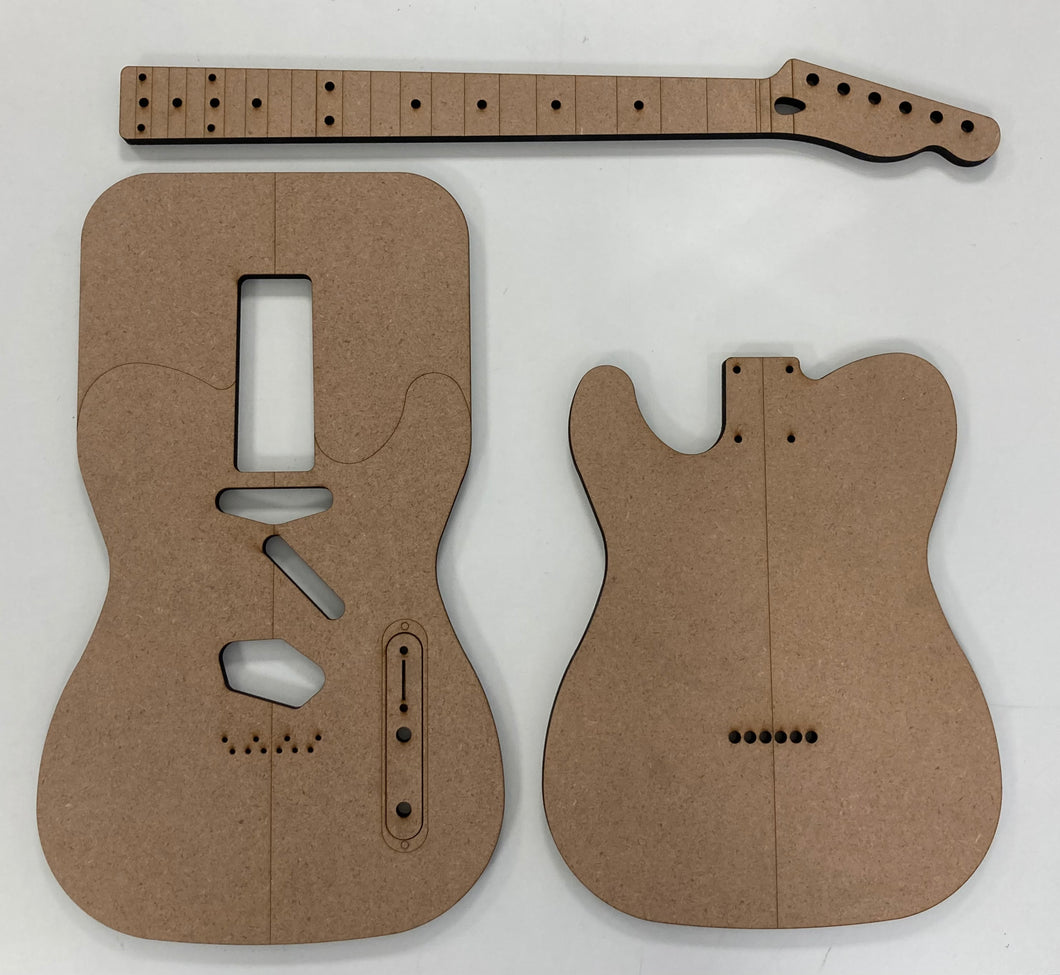 Guitar Template - T Style - Standard
