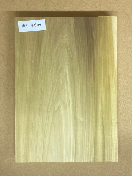 Tulip/Poplar Body Blank - 1 Piece #14