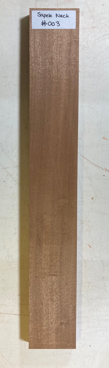 Electric Neck Blank - Sapele #1