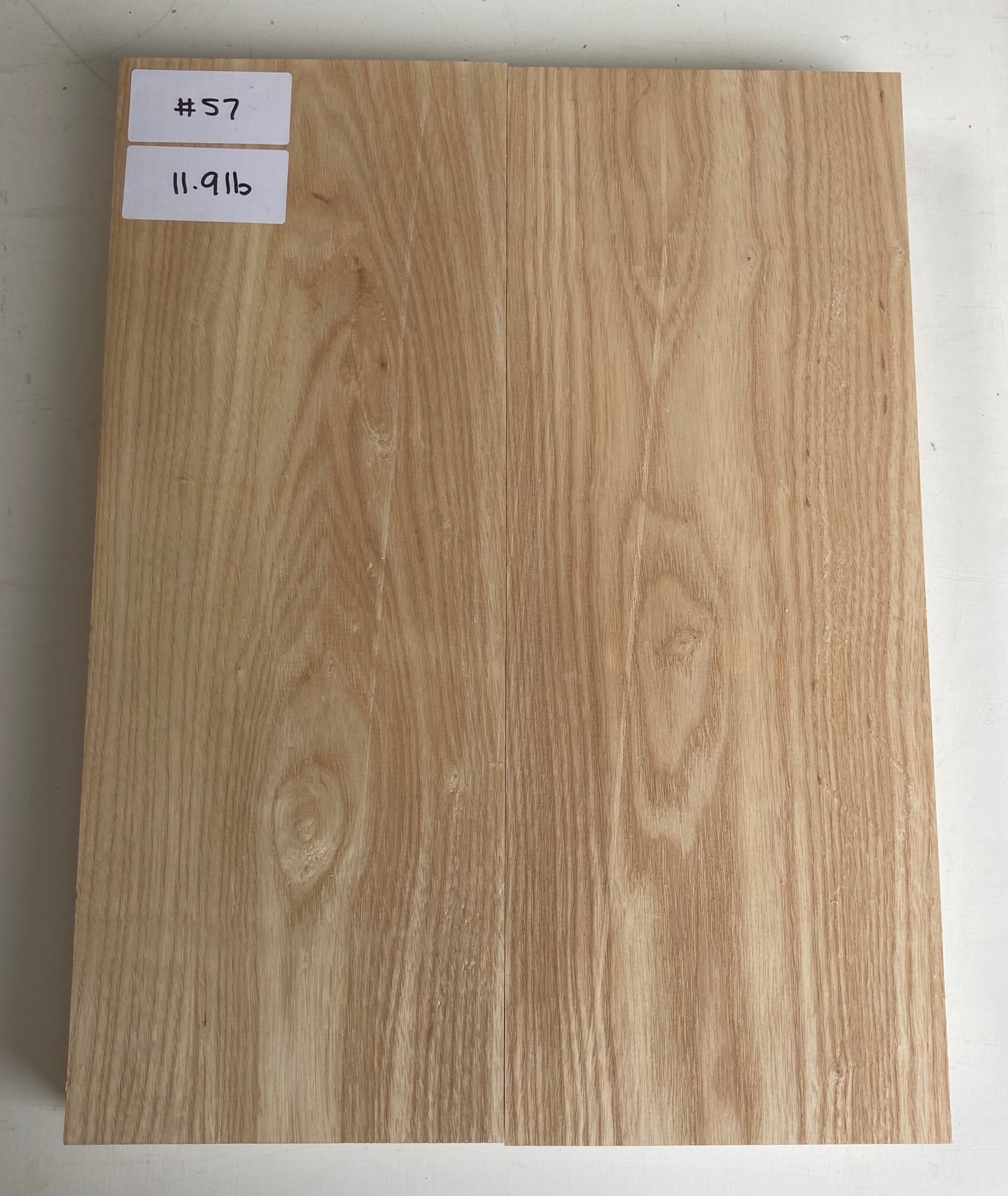 Ash Body Blank - 2 Piece #57
