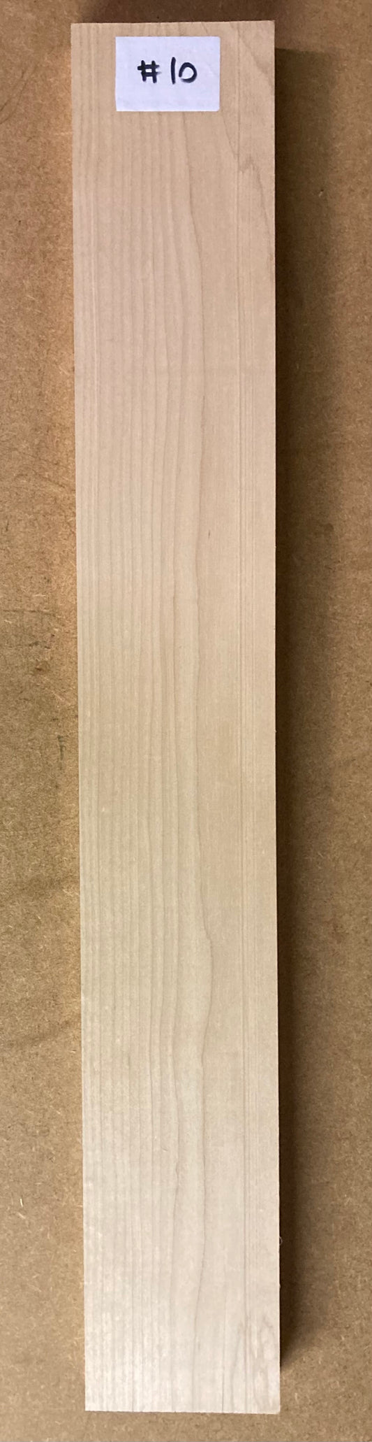 Electric Neck Blank - Maple #10