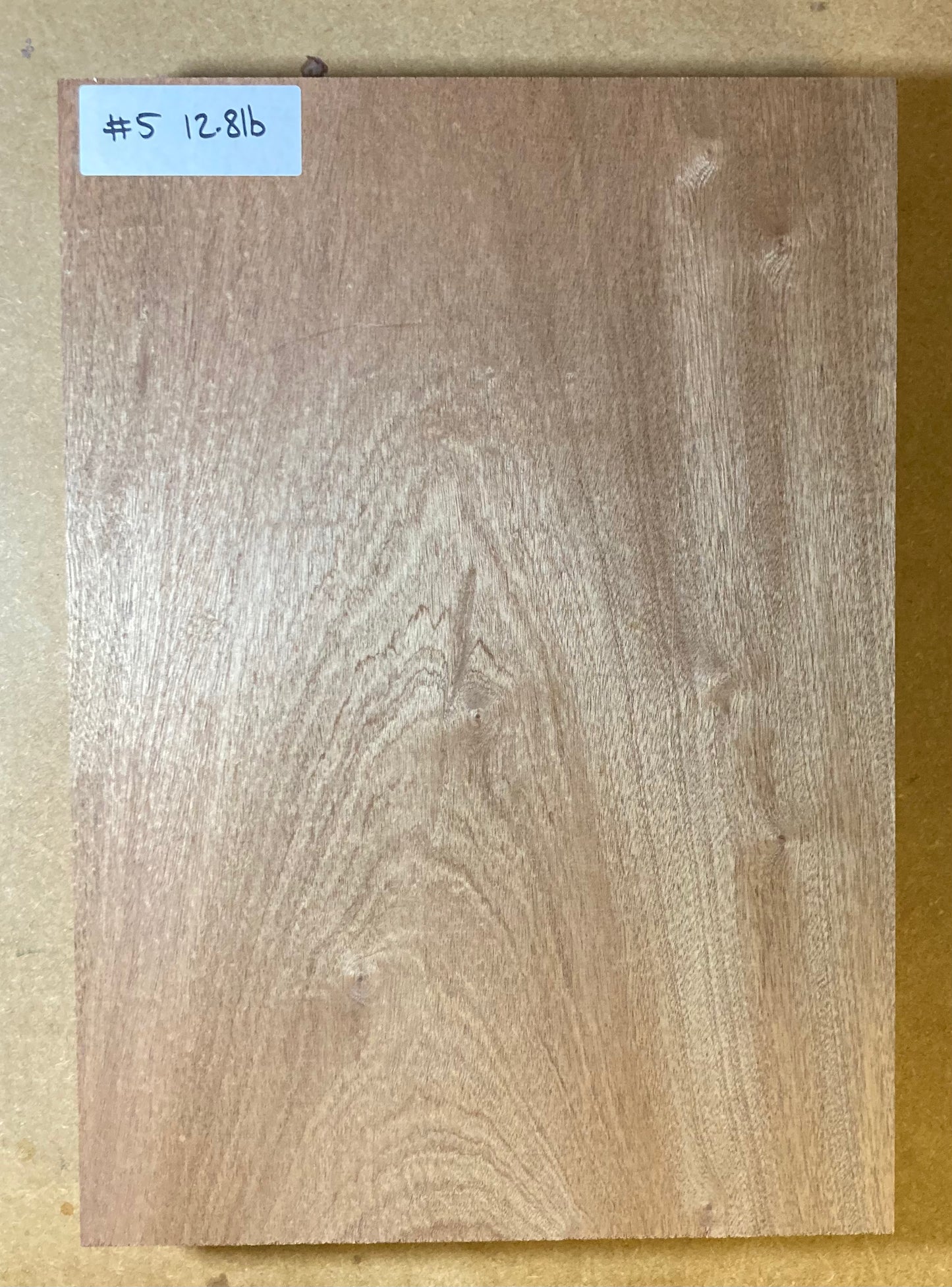 Sapele Body Blank - 1 Piece #5