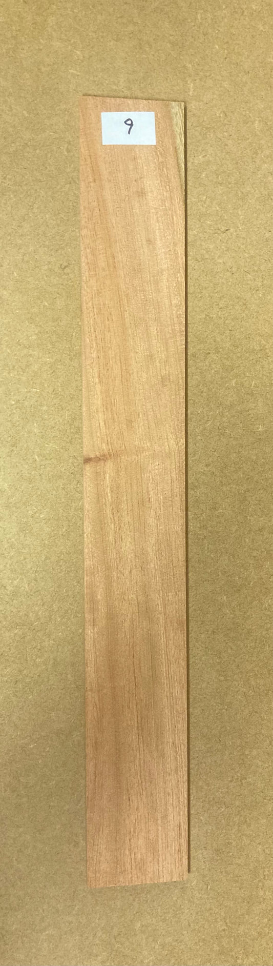 Namibian Rosewood Electric Fretboard Blank #9
