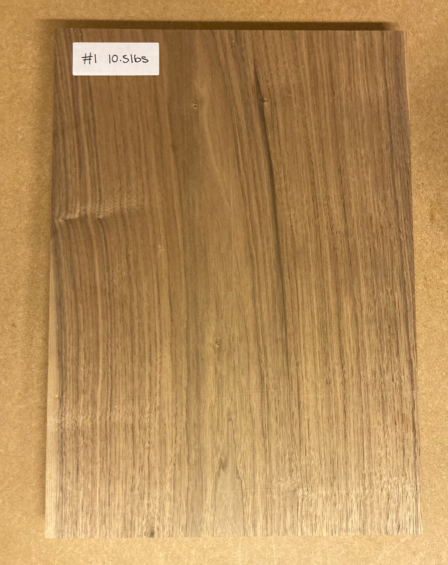 Walnut Bass Body Blank - 1 Piece - #1