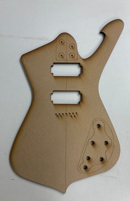Guitar Template - Iceman Style - 7 String HH