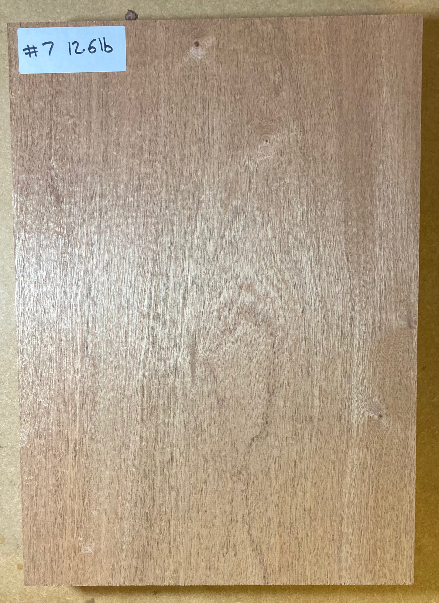 Sapele Body Blank - 1 Piece #7